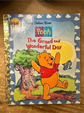 Disney’s Winnie the Pooh: The Grand and Wonderful Day 1997 Little Golden Book